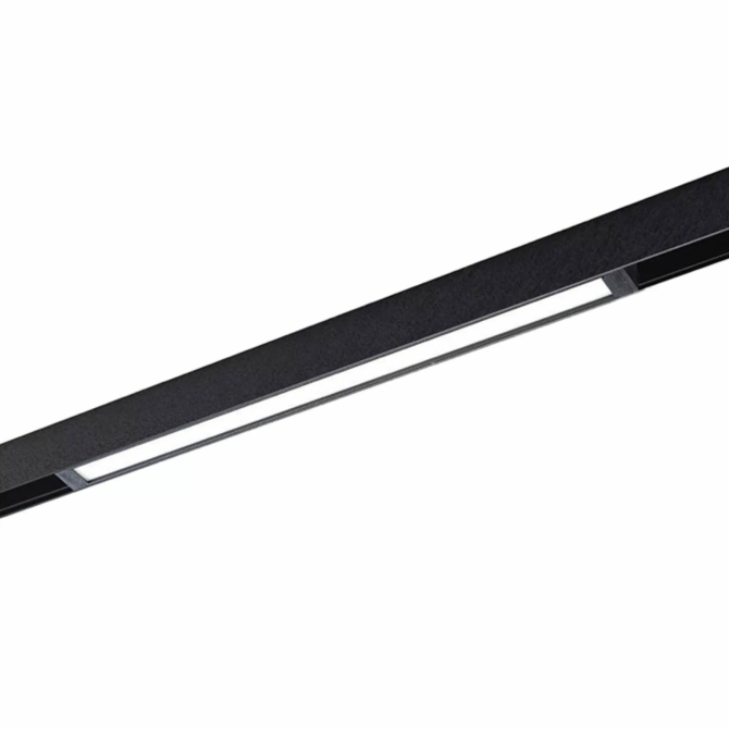 Azzardo Saga Beta Track Magnetic LED sínrendszeres lámpa fekete, 18W, 603 lm, 3000K, dimmelhető