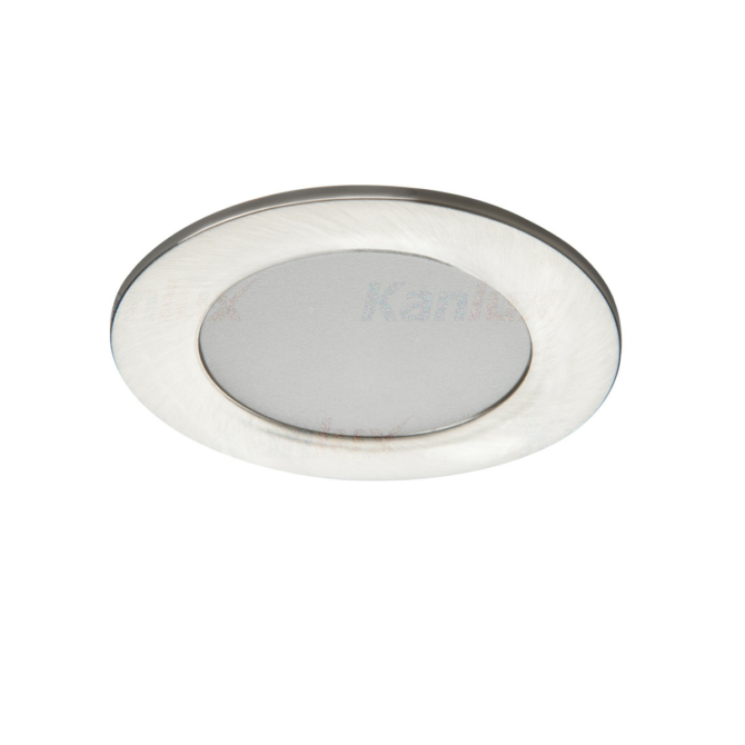 Kanlux IVIAN LED panel IP44 (4.5W) mattkróm, 2700K, 410 lumen
