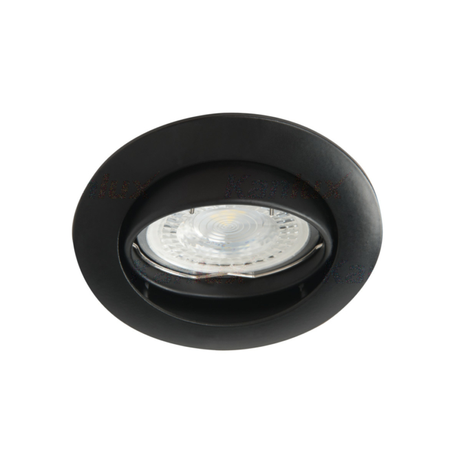Kanlux beépíthető spot lámpatest VIDI CTC-5515 matt fekete