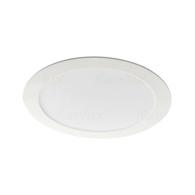 Kanlux beépíthető LED panel ROUNDA 18W, 2700K, 1200 lumen