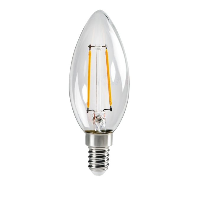Kanlux LED fényforrás XLED C35 E14 2.5W-WW
