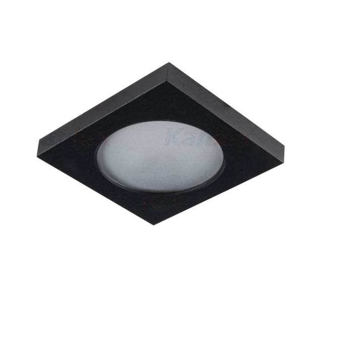 Kanlux Beépíthető spot lámpatest FLINI IP44 DSL fekete