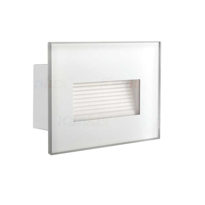 Kanlux Beépíthető lámpatest GLASI LED fehér, 230 V, 3 W, 4000K, 140 lumen