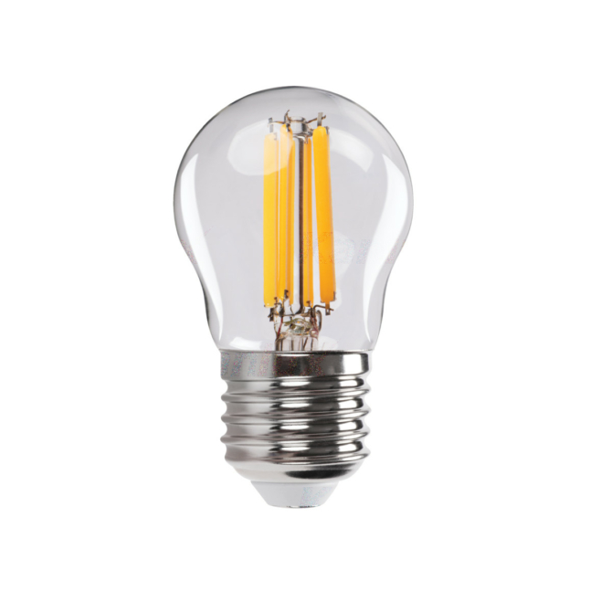 Kanlux LED filament fényforrás XLED G45 E27 6W, 4000K, 806 lm