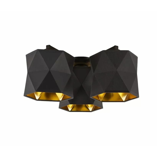 TK Lighting Siro mennyezeti lámpa fekete (K)