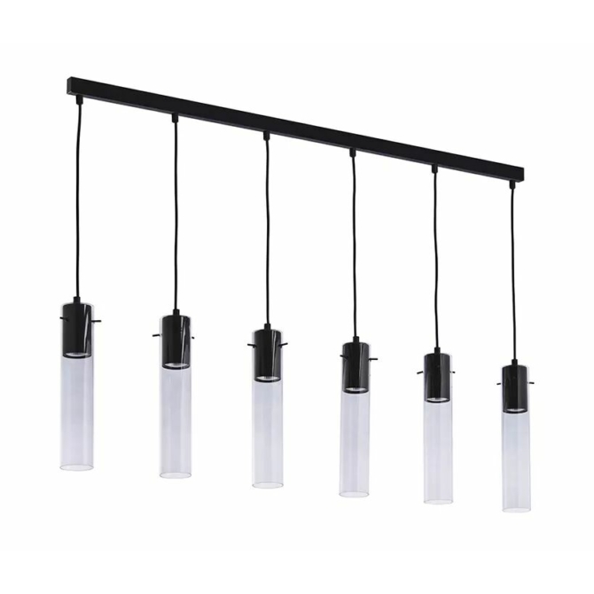 TK Lighting Look függesztett lámpa grafit