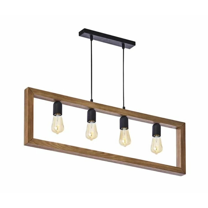 TK Lighting Metro függeszték fekete