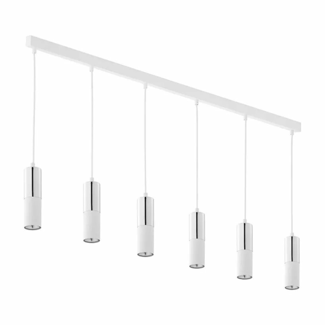 TK Lighting Elit függesztett lámpa fehér