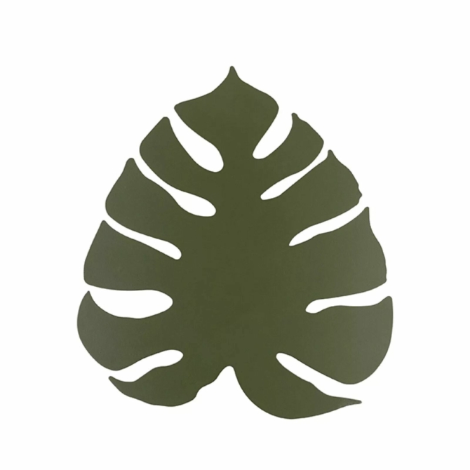 TK Lighting Monstera fali lámpa zöld