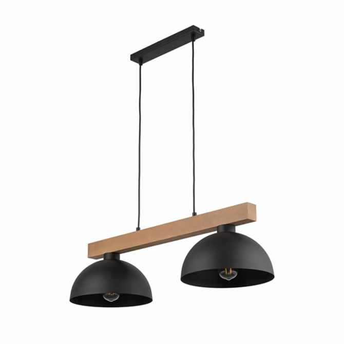 TK Lighting Oslo függesztett lámpa fekete