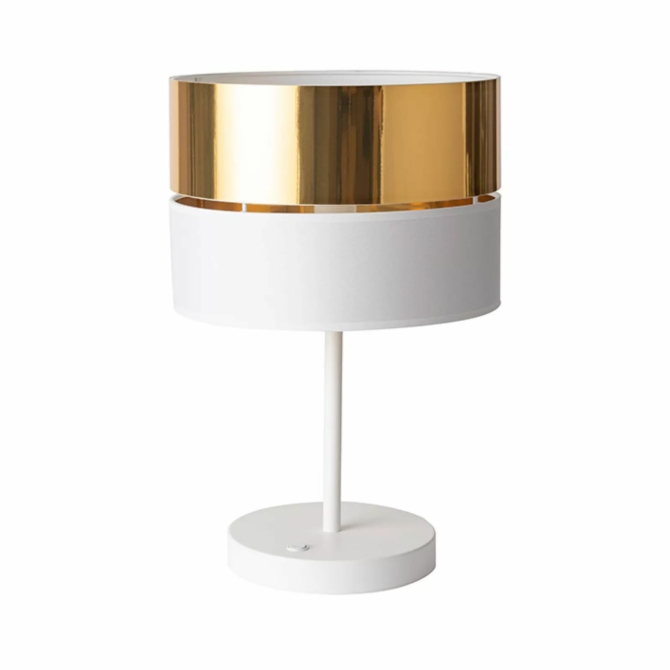 TK Lighting Hilton asztali lámpa fehér