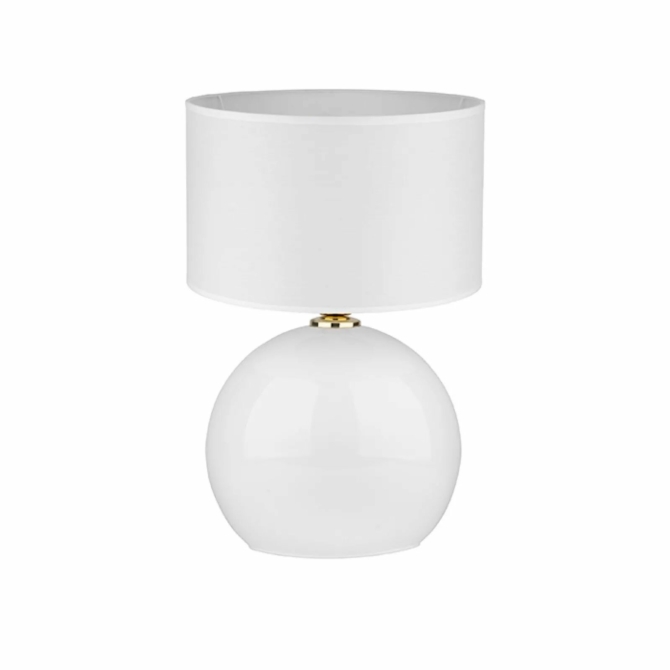TK Lighting Palla asztali lámpa fehér