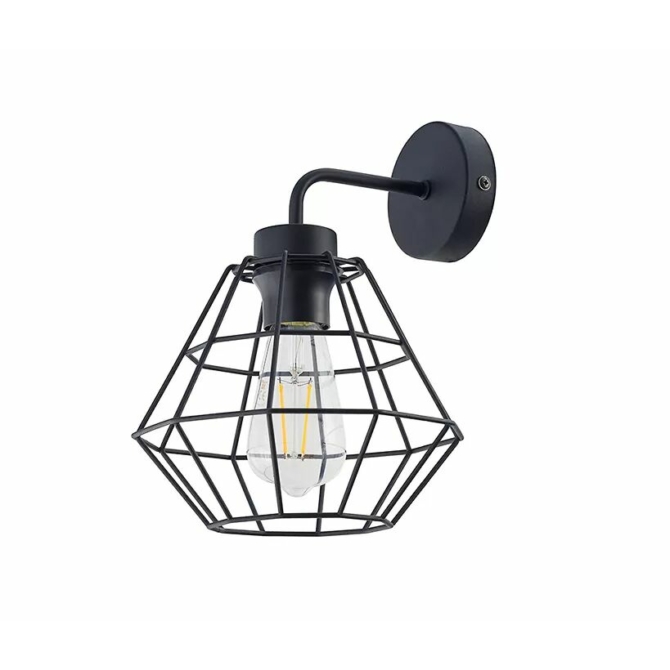 TK Lighting Diamond falikar fekete