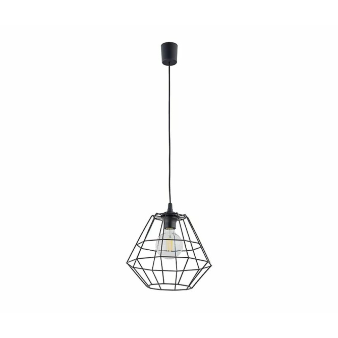 TK Lighting Diamond függesztett lámpa fekete