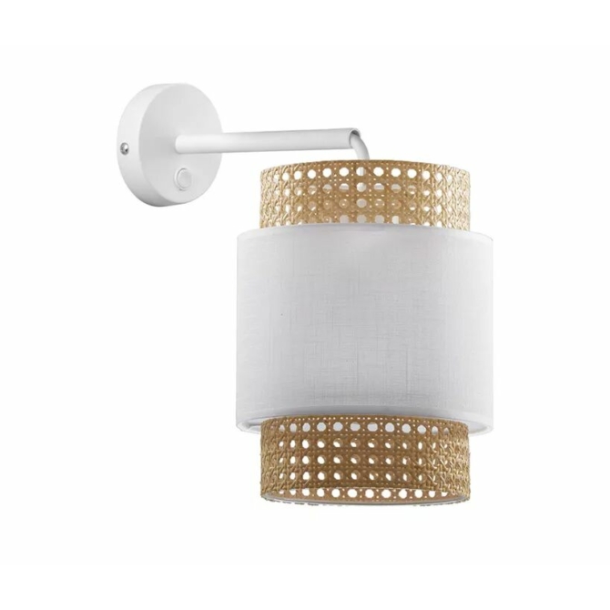 TK Lighting Boho falikar fehér