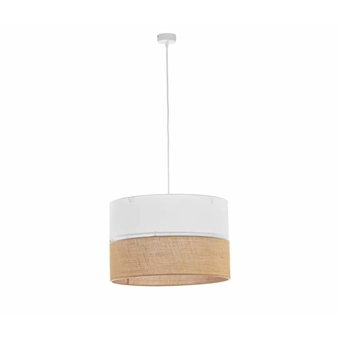 TK Lighting Linobianco függesztett lámpa fehér