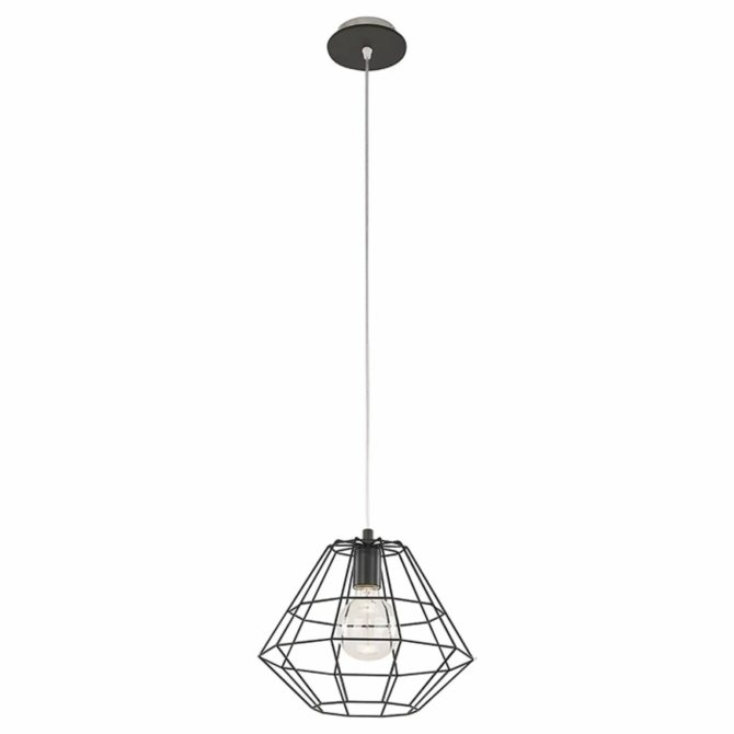 TK Lighting Diamond függeszték fekete
