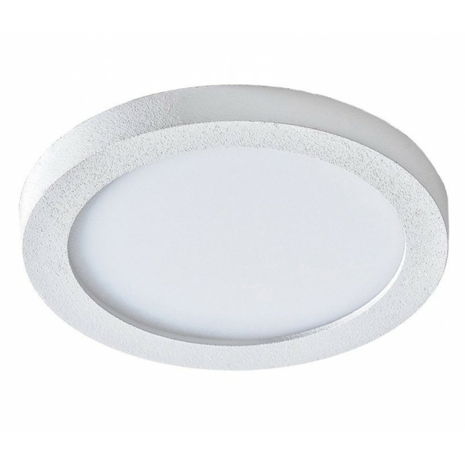 AZzardo Slim Round LED beépíthető fürdőszobai lámpa fehér