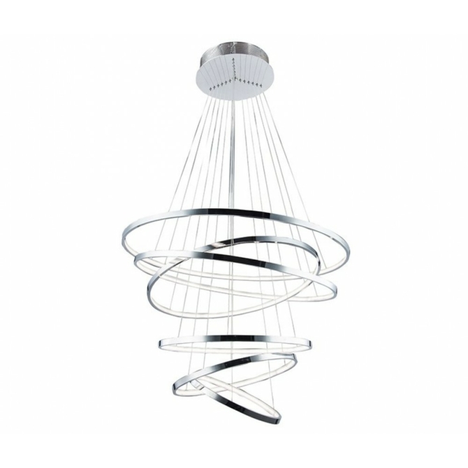 Azzardo Wheel LED függeszték króm