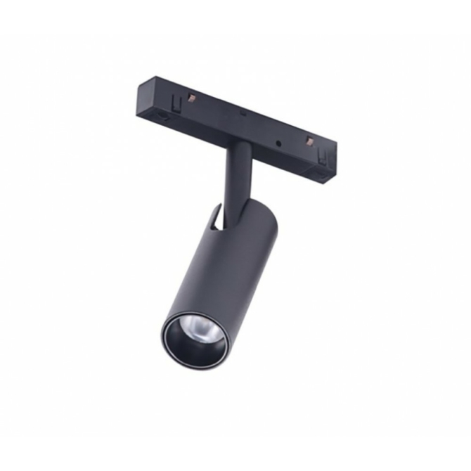 AZzardo Niko Track Magnetic 27-52 LED sínrendszeres lámpafej fekete/fekete, 4000K, 600 lm