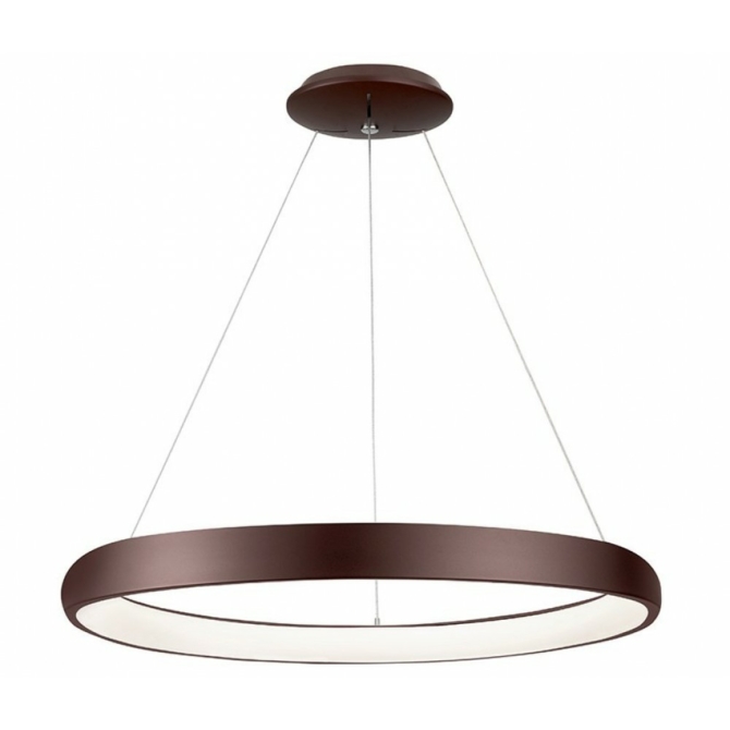Nova Luce Albi LED függeszték barna (K)