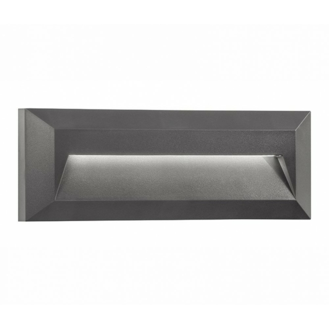 Nova Luce Pulsar LED kültéri fali lámpa grafit