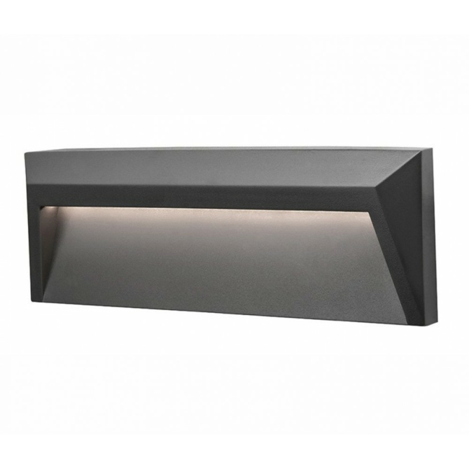Nova Luce Luton LED kültéri fali lámpa grafit