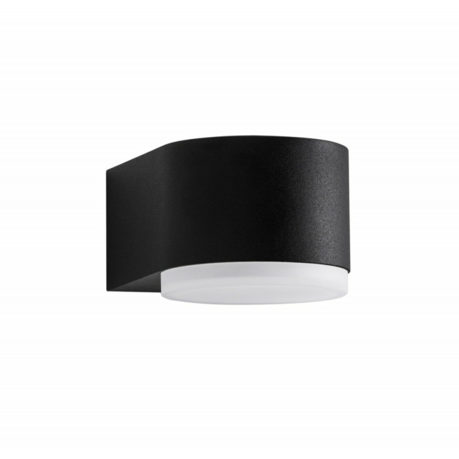 Nova Luce Nus kültéri LED fali lámpa fekete