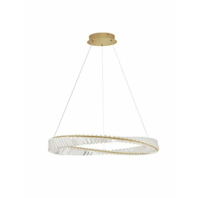 Nova Luce Aurelia LED függesztett lámpa arany
