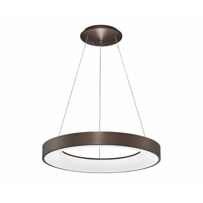 Nova Luce Rando Thin LED függeszték barna