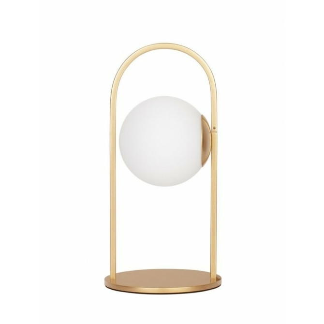 Nova Luce Hook LED asztali lámpa arany