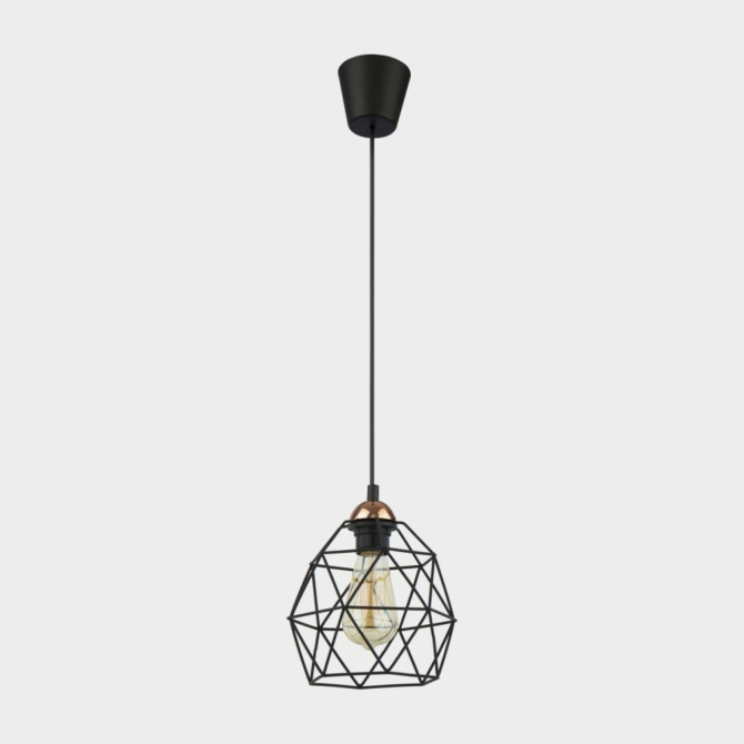 TK Lighting Galaxy függesztett lámpa fekete