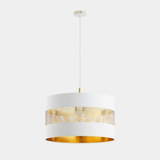 TK Lighting Tago függesztett lámpa fehér
