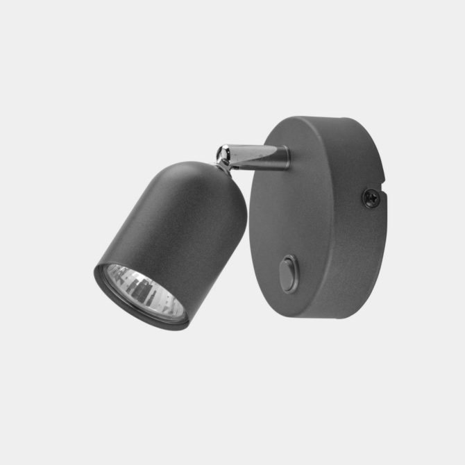 TK Lighting Top falikar szürke