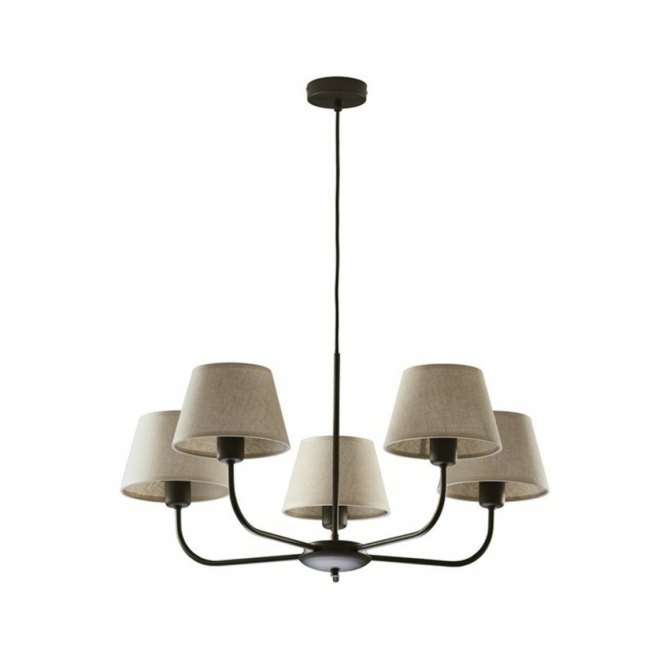 TK Lighting Chicago csillár barna
