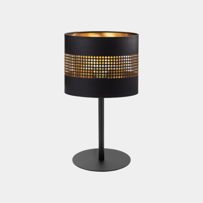 TK Lighting Tago asztali lámpa fekete