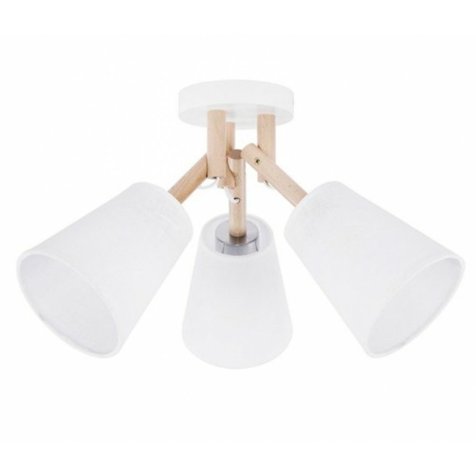 TK Lighting Vaio Gray mennyezeti lámpa fehér