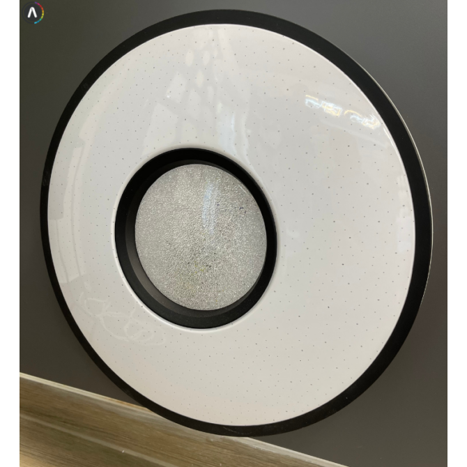 MasterLED Santo 24 W-os 390 mm szabályozható színhőmérsékletű kerek mennyezeti lámpa, 1680 lumen (K)