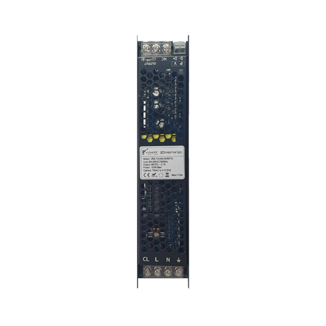 VIOKEF 00/8079 Magnetic 48V-os Triac külső tápegység, 100W, dimmelhető lámpafejekhez