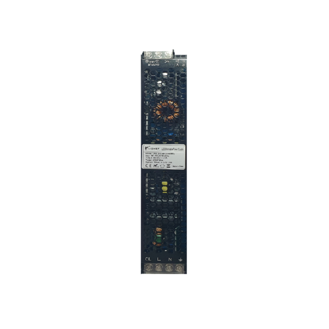 VIOKEF 00/8080 Magnetic 48V-os Triac külső tápegység, 200W, dimmelhető lámpafejekhez
