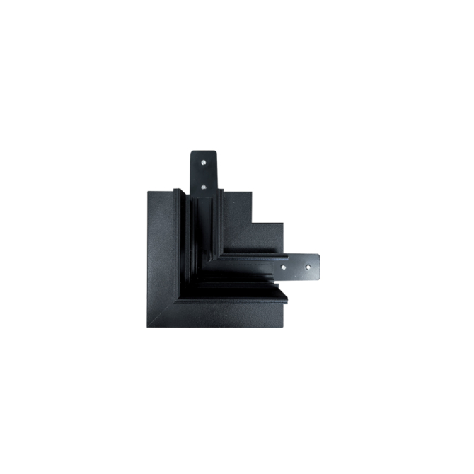 VIOKEF 02/0214 Magnetic mennyezet/mennyezet süllyesztett sarokelem, fekete