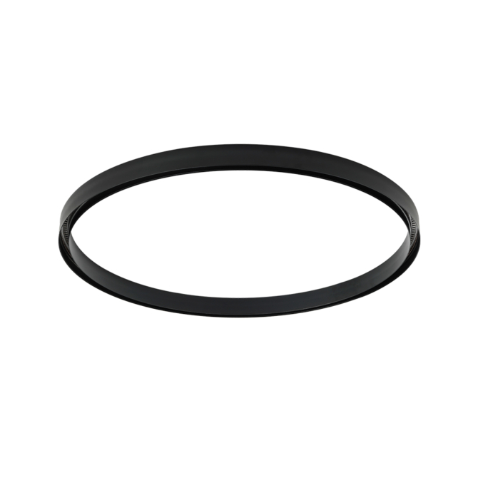 VIOKEF 02/0400-A Magnetic CURVY 48V-os íves sínelem falon kívűli, egész kör, Ø 90 cm, fekete