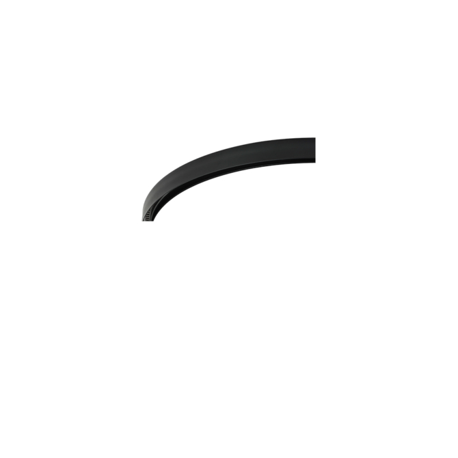 VIOKEF 02/0400-C Magnetic CURVY 48V-os íves sínelem falon kívűli, negyed kör, Ø 90 cm, fekete