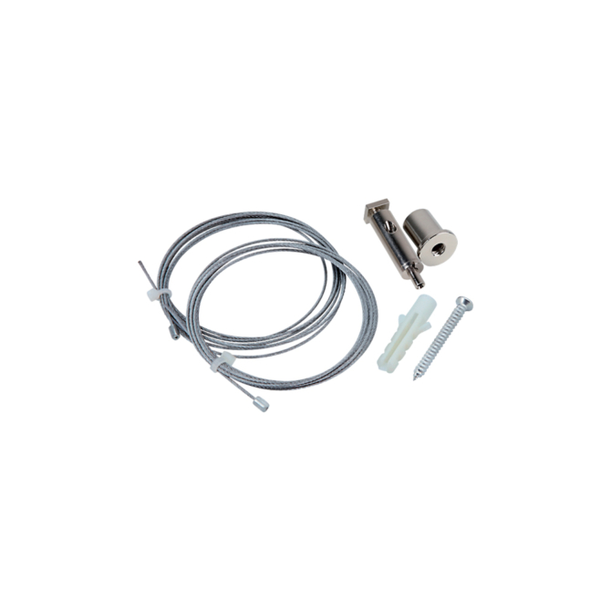 VIOKEF 02/0411 Magnetic CURVY függesztő szett, fekete