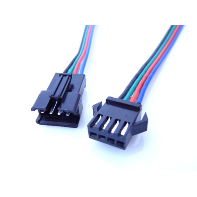 LED Szerelt csatlakozó pár 4 eres (4075)