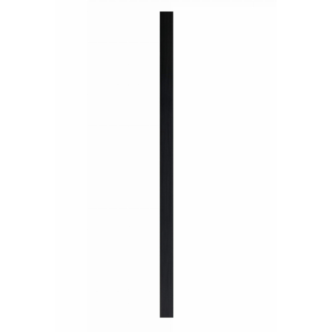 Lamelio OLMO fekete jobbos végzáró, 2.7 x 270 cm