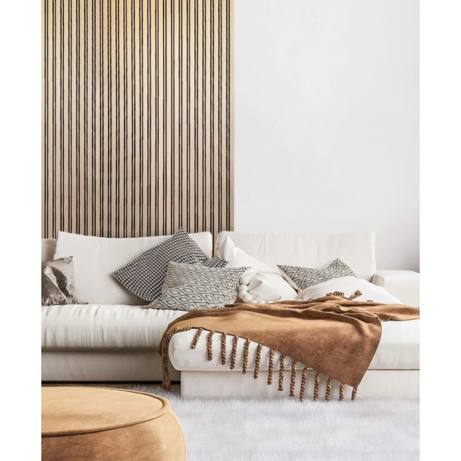 Lamelio MILO lamella panel, tölgy, 12.2 x 270 cm