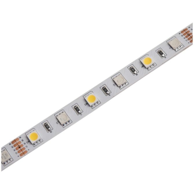 Avide LED Szalag 12V 12W RGB+NW (4000K), IP20, 5050-60, 600 lumen, 30 m