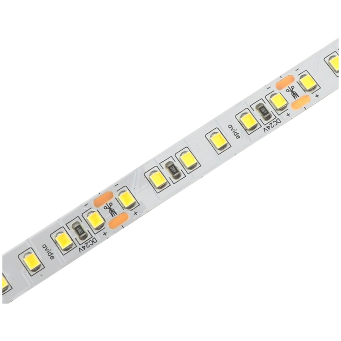 Avide LED Szalag 24V 24W 6400K IP20, 2835-120, 2640 lm, 5m