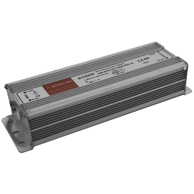 Avide LED Szalag 12V 100W IP67 Slim Tápegység